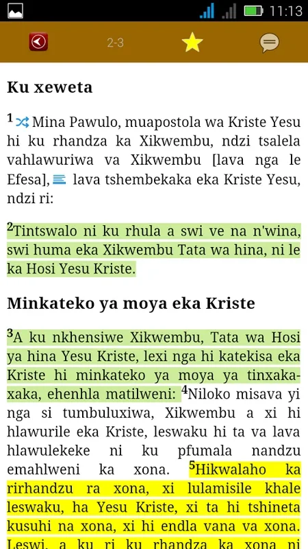 TSONGA BIBLE for Android - Enhance Your Spiritual Journey