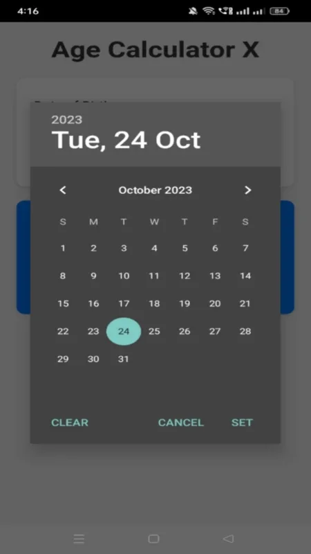 Age Calculator X for Android: Calculate Age and Check Time