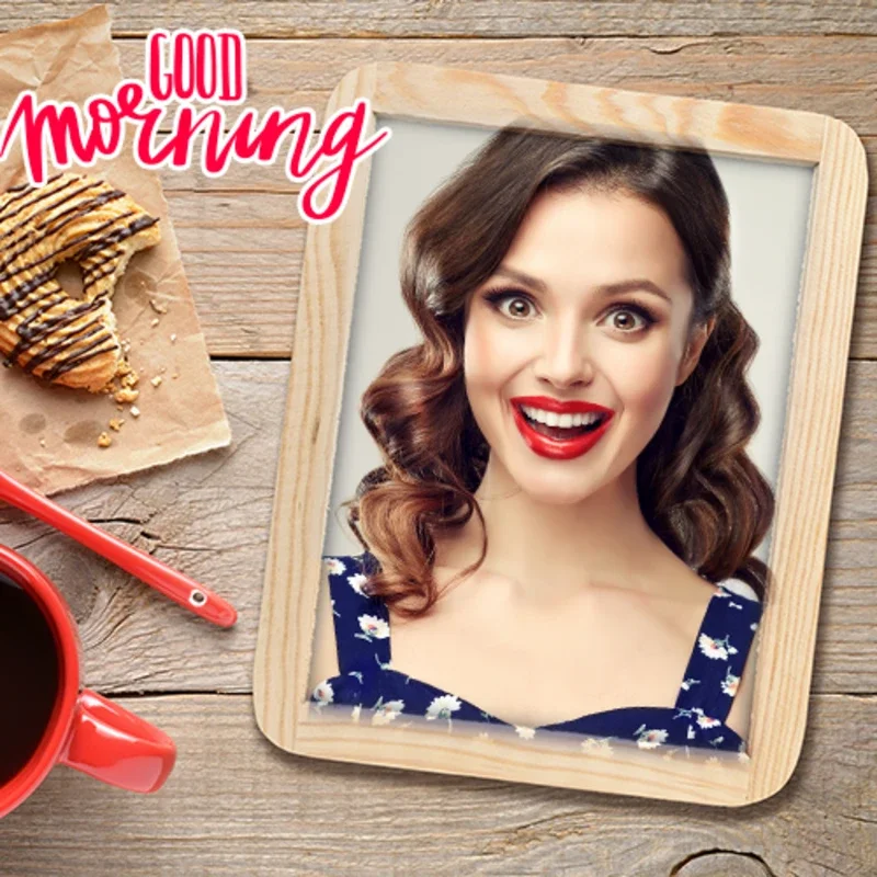 Good Morning Photo Frames for Android: Stylish Photo Edits