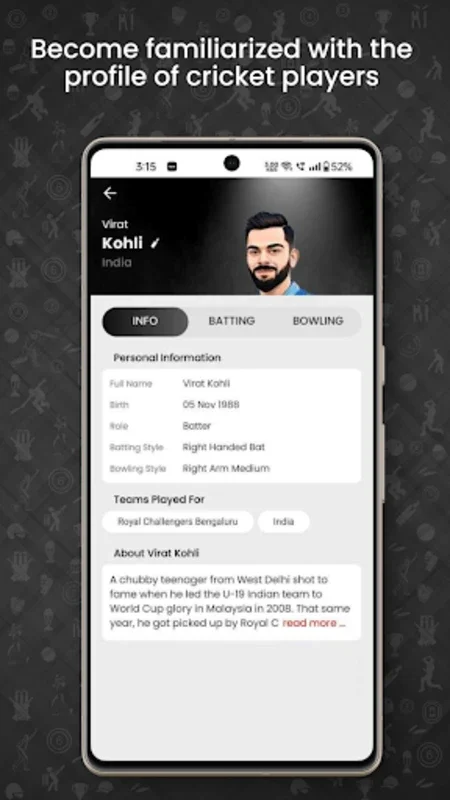 Cric Daddy for Android - Stay Connected to Cricket