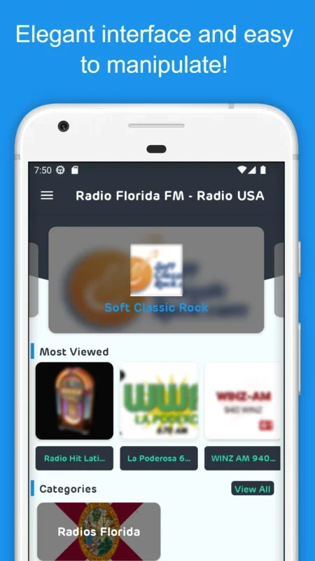 Radio Florida FM - Radio USA for Android: Diverse Radio Content