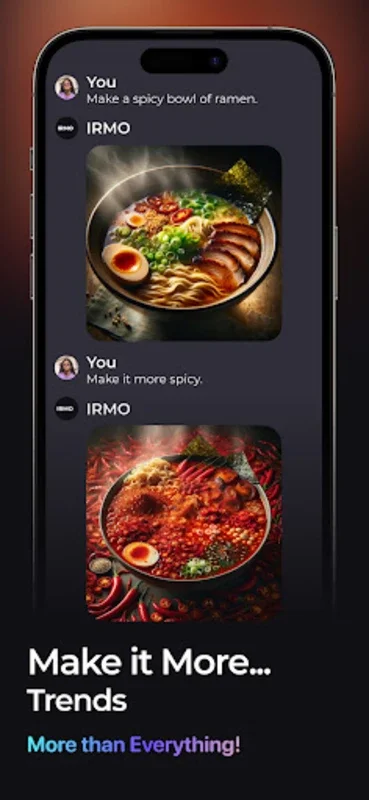 IRMO for Android - Transform Your Ideas into Art