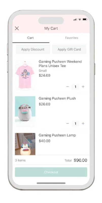 Pusheen Shop for Android - Exclusive Deals and Freebies