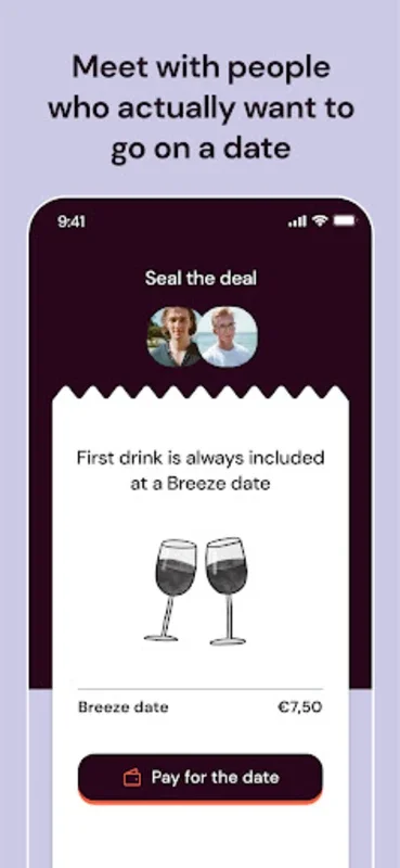 Breeze - Android Offline Dating App for In - Person Meetings