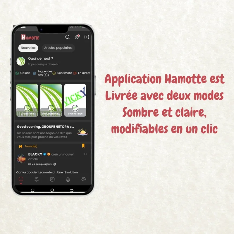 Hamotte for Android - Connect Globally for Free