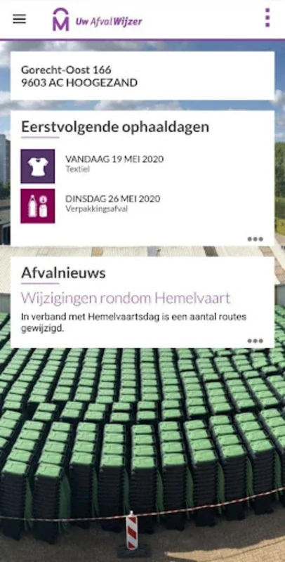 Afval Midden-Groningen for Android: Efficient Waste Management