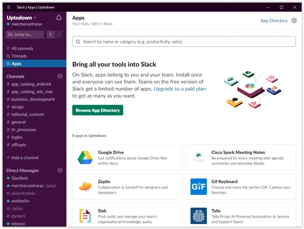 Slack for Windows: Streamlined Team Communication