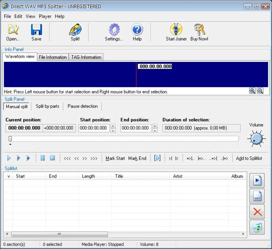 Direct WAV MP3 Splitter for Windows: Effortless Audio File Splitting