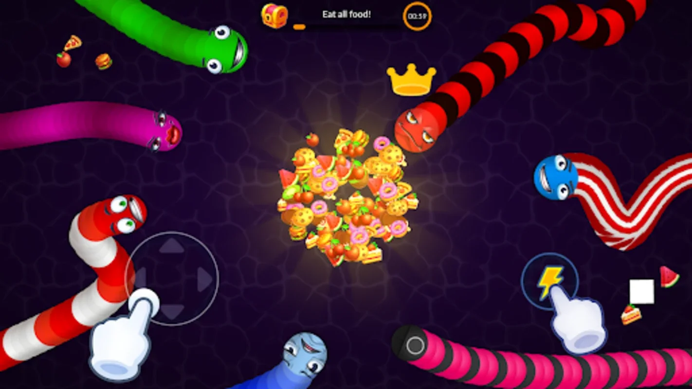 Snake vs Worms io Game for Android - Download the APK from AppHuts