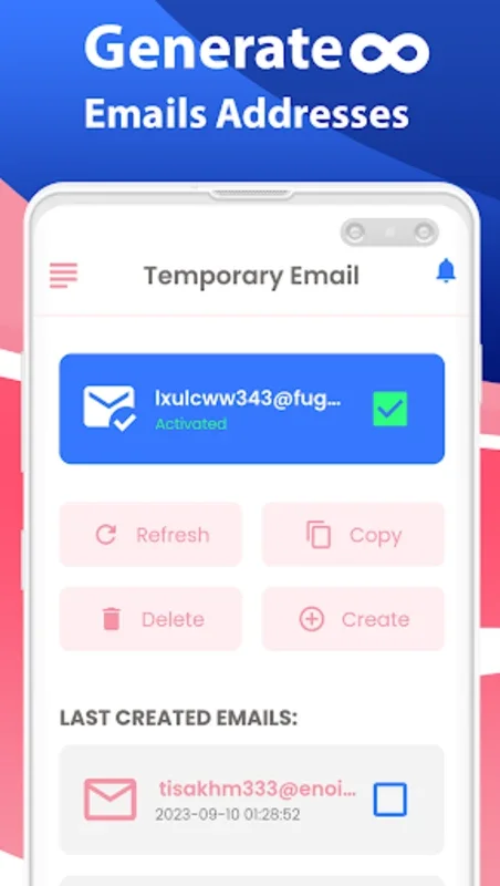 Temporary Email Generator for Android - Privacy and Convenience