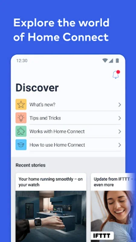 Home Connect for Android: Smart Appliance Control Hub