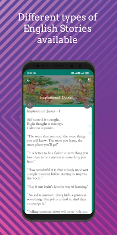 1000 English Stories for Android - Enhance Your Skills