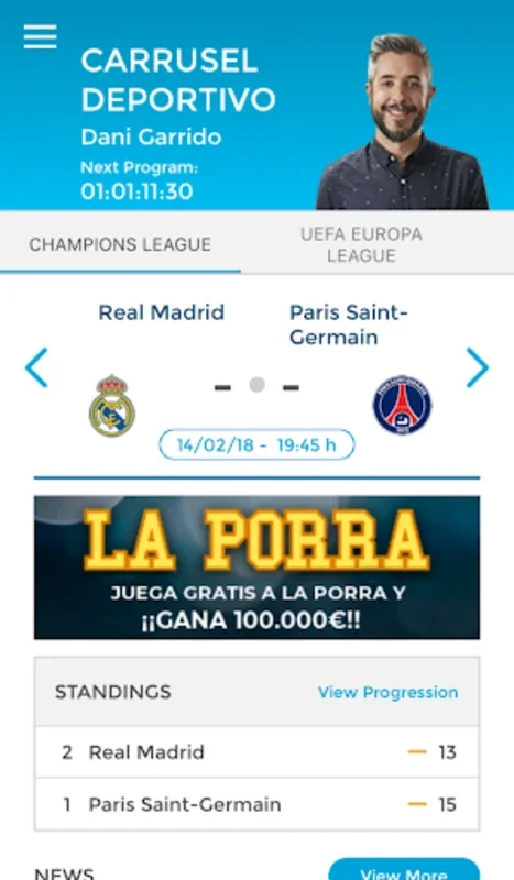 Carrusel Deportivo for Android - Live Football Updates