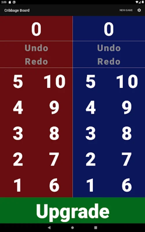 Cribbage Board for Android: Streamlined Scorekeeping