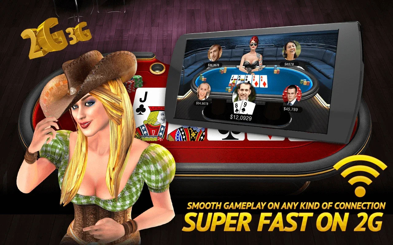 PokerLive! for Android - Enjoy High-Stakes Poker Online