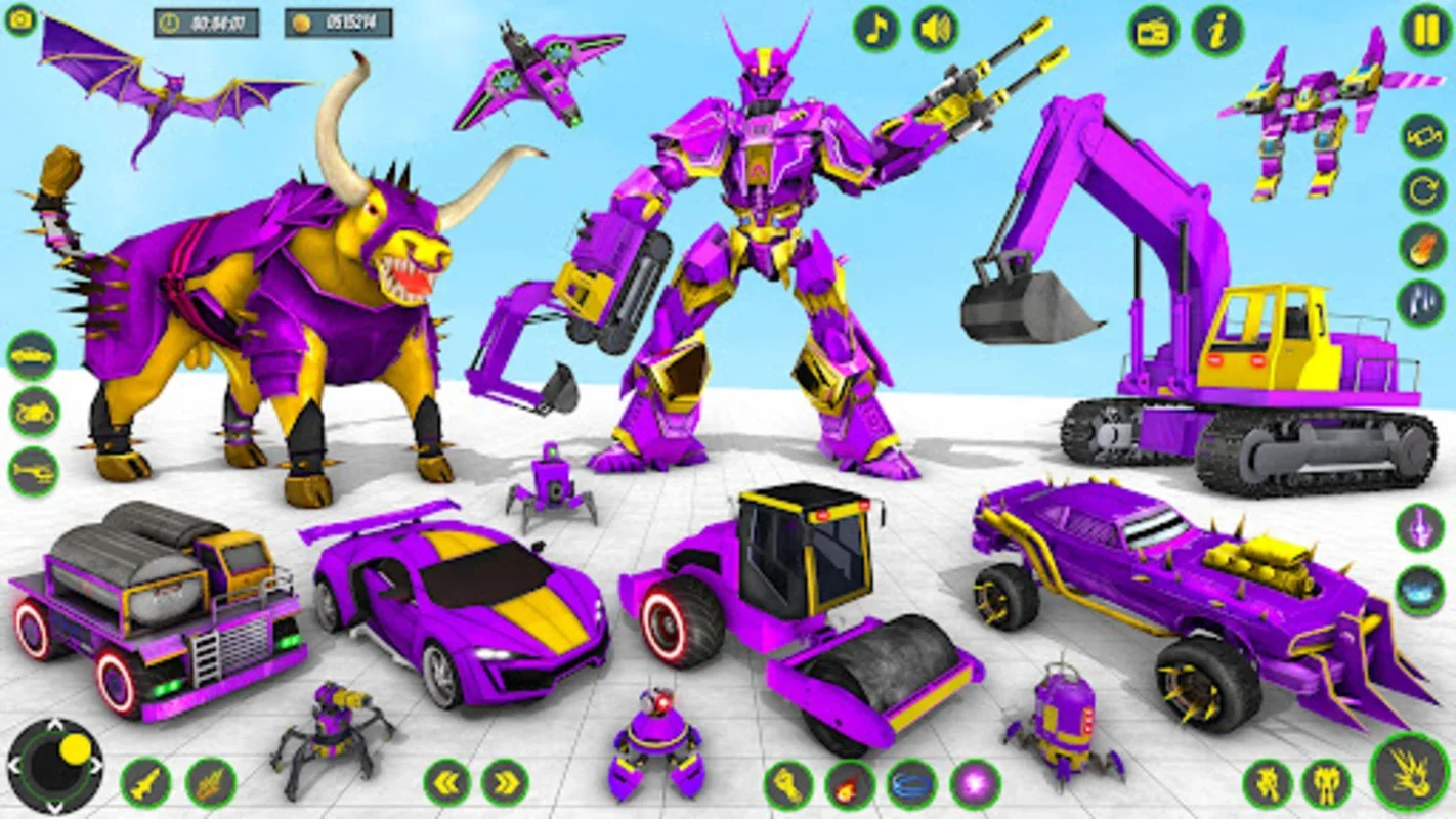 Bull Robot Car Game: Android's Action-Packed Mech Arena