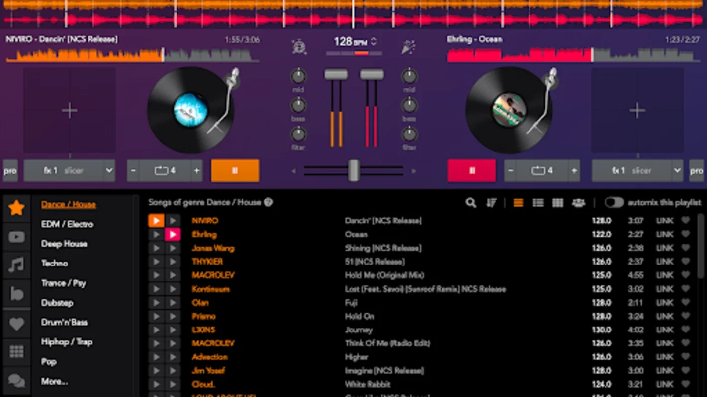 YouDJ Desktop - Intuitive Music DJ App for Android