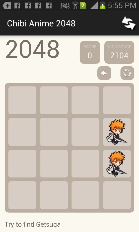 Naruto 2048 for Android - Enjoy Endless Puzzle Challenges