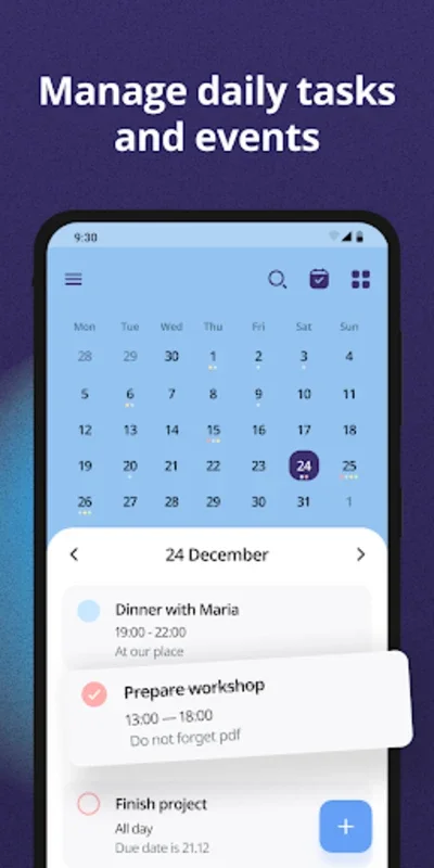 Calendar for Android - Manage Your Life Seamlessly