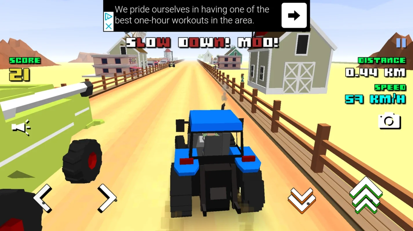 Blocky Farm Racing for Android: Farm & Race Fun