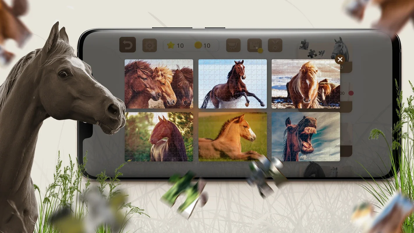 Jigsaw Puzzle Horses Edition for Android: Fun for All