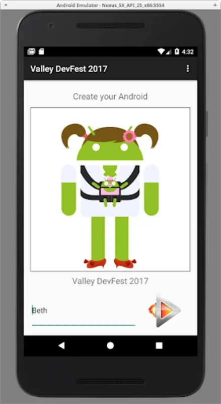 Androidify Yourself for Valley DevFest 2017 on Android - Create Personalized Avatars