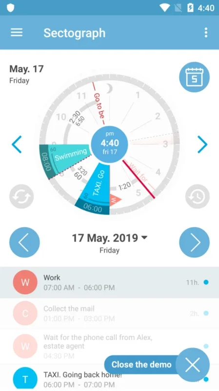 Sectograph for Android - Visual Task Planning App