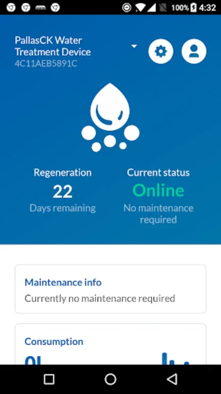 Manage My Softener for Android - Simplify Water Softener Management