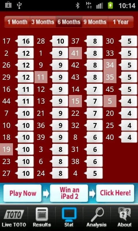 Live Toto for Android - Reliable Toto Results