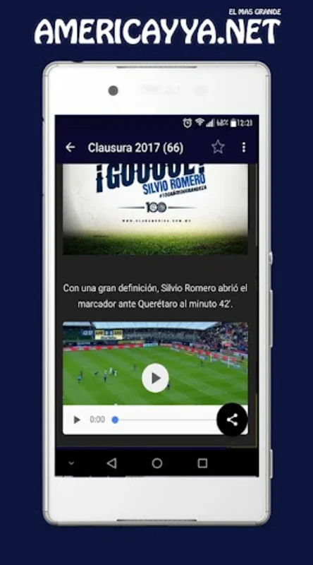 América y ya for Android: Stay Informed on Club America