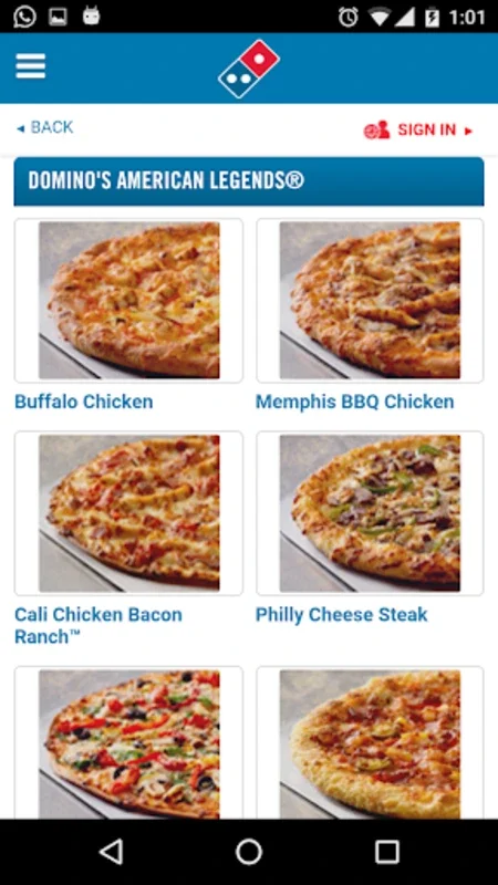 Domino's Pizza América Latina for Android - Seamless Pizza Ordering