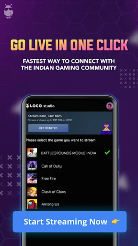 Loco Studio for Android - Stream Mobile Games Effortlessly