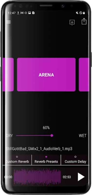 AudioVerb: Add Reverb to Audio for Android