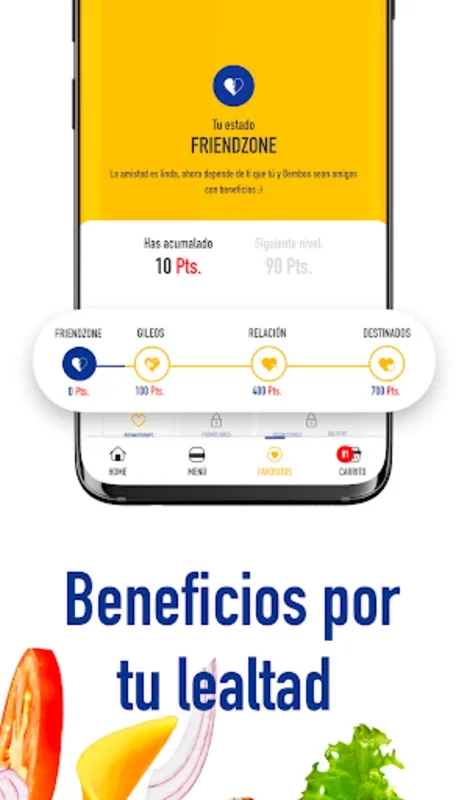 Bembos for Android - Order Burgers with Peruvian Flavor