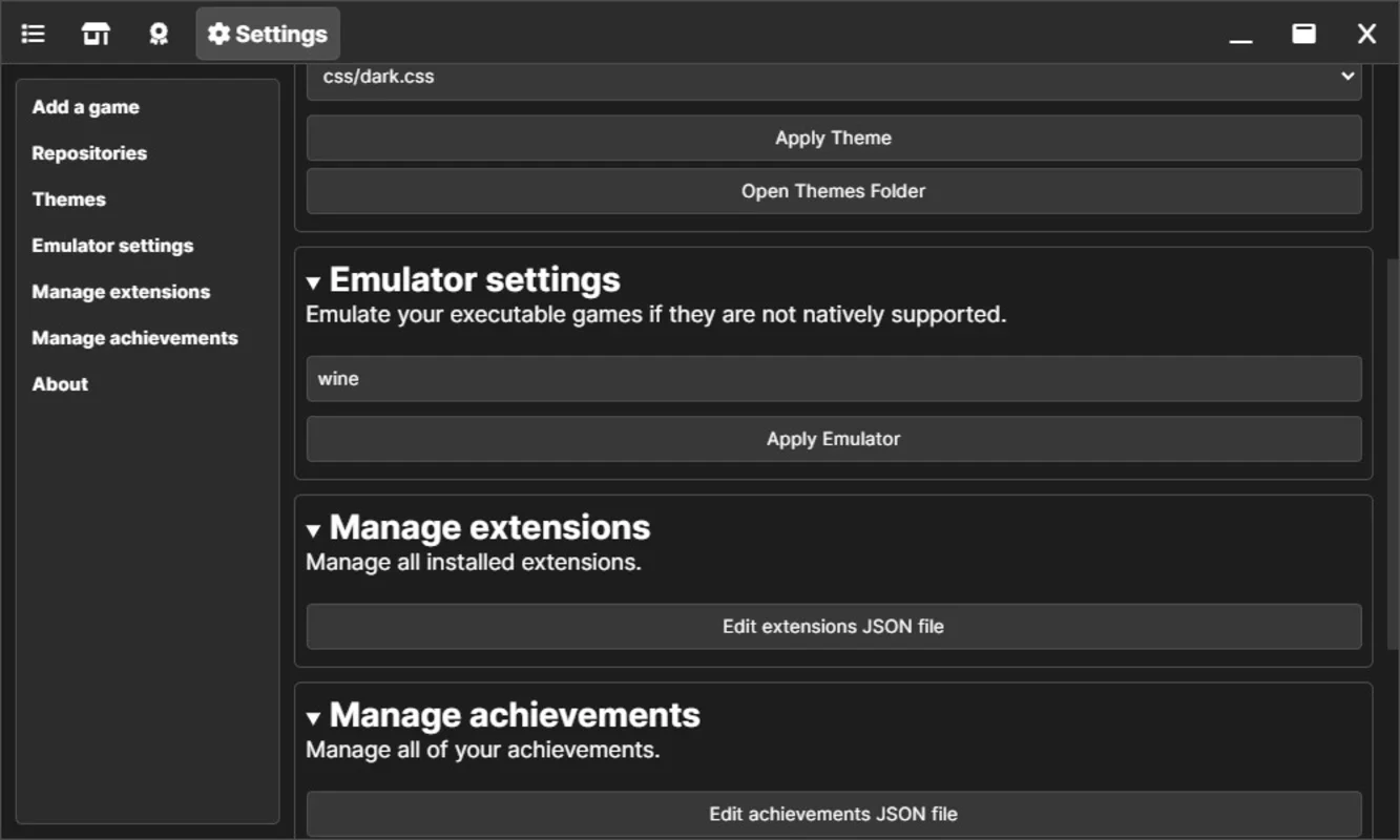 Coal Launcher for Windows - Organize and Play HTML5 Games