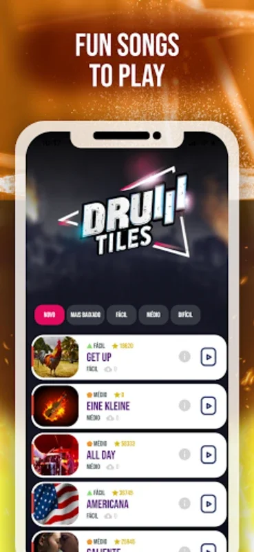 Drum Tiles: Drumming Game for Android - Fun & Challenging