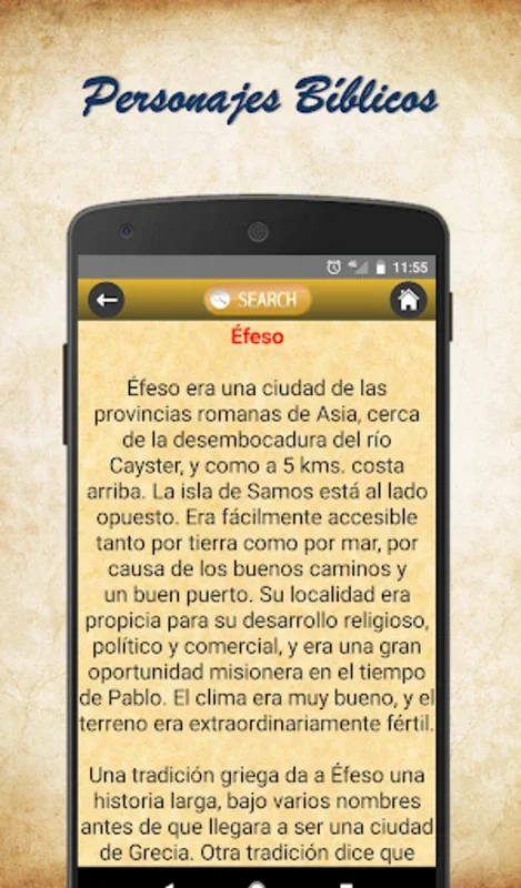 Personajes Bíblicos for Android - In-Depth Biblical Exploration