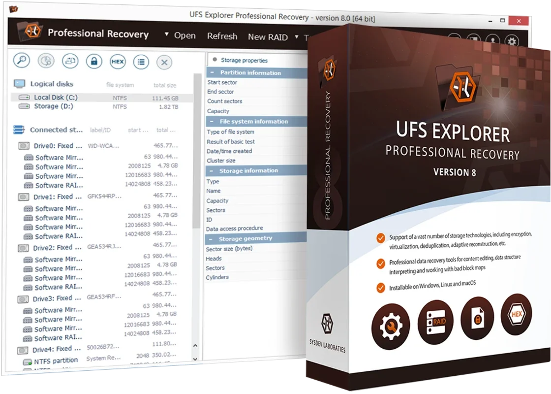 UFS Explorer Professional Recovery for Mac: Recover Lost Data