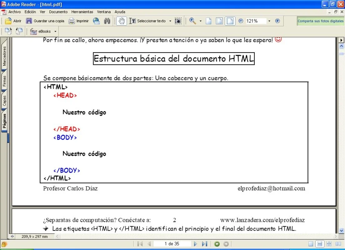 Tutorial de HTML for Windows - No Download Needed