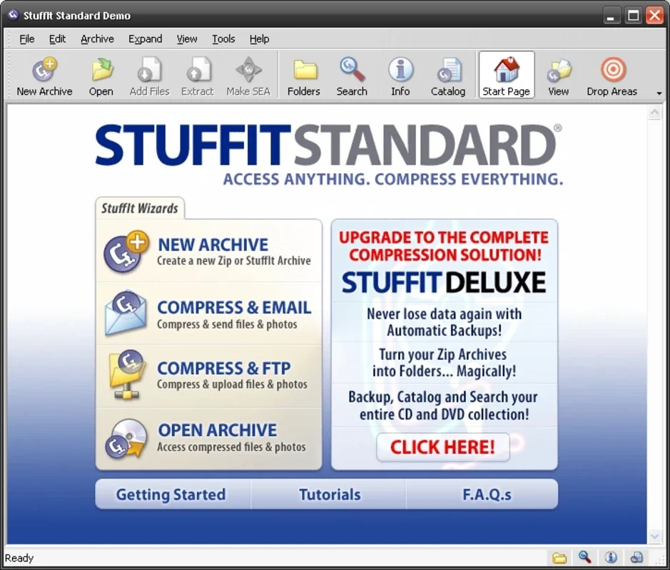 Stuffit Standard for Windows - High Compression Rate File Compressor