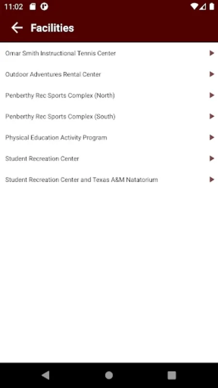 Texas A&M Rec Sports for Android: Comprehensive Campus Recreation