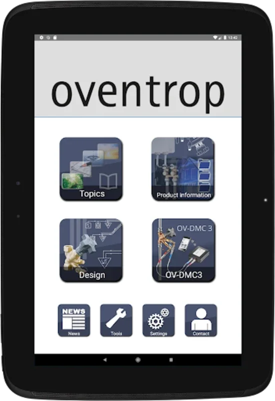 Oventrop for Android: Advanced Design Tasks at Your Fingertips