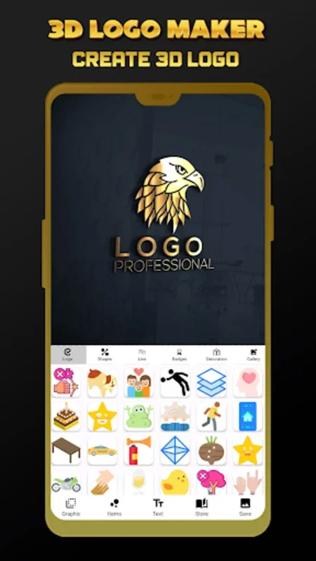 3D Logo Maker for Android - Craft Professional Logos Easily