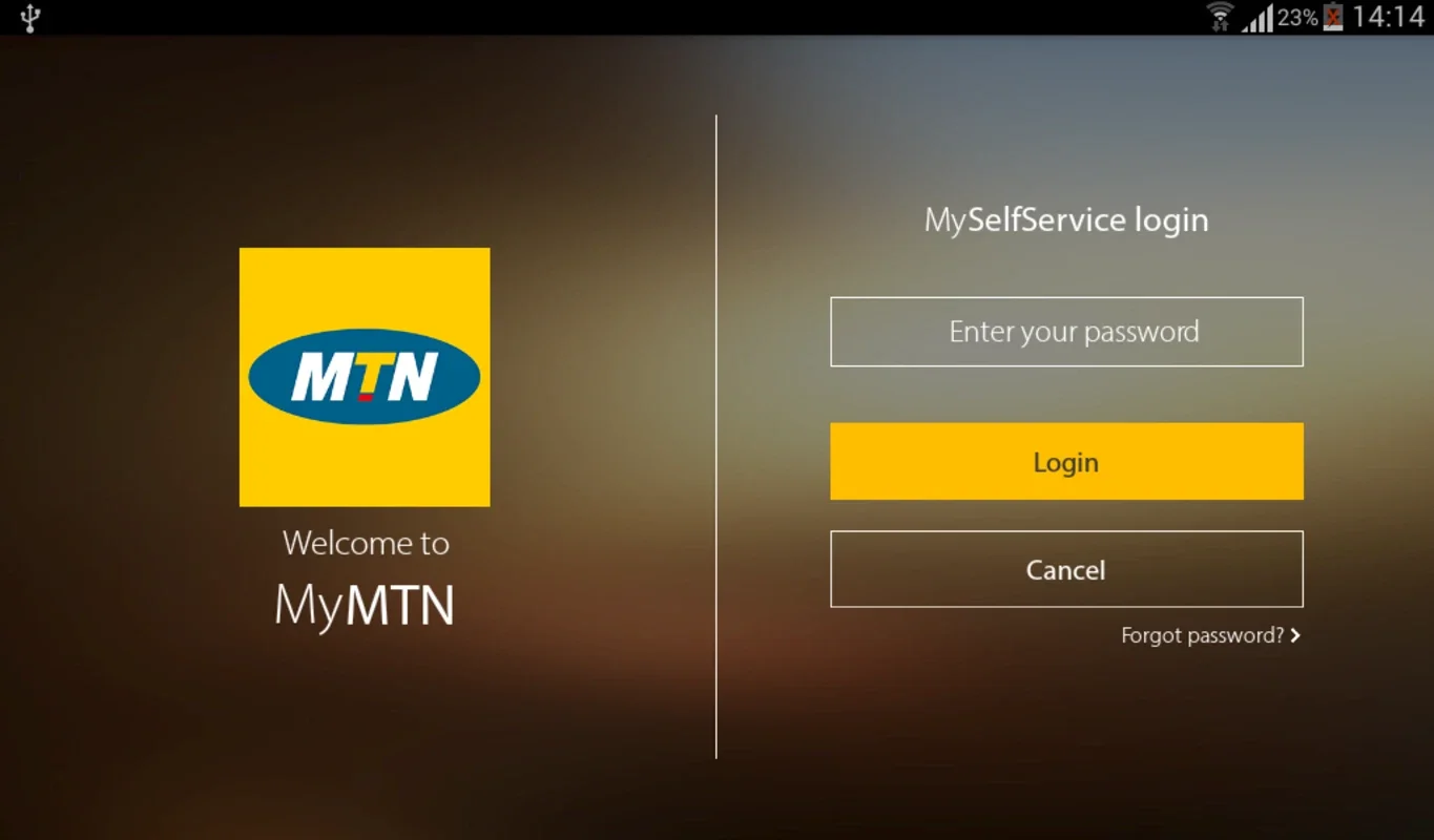 MyMTN for Android - Manage Mobile Services Easily