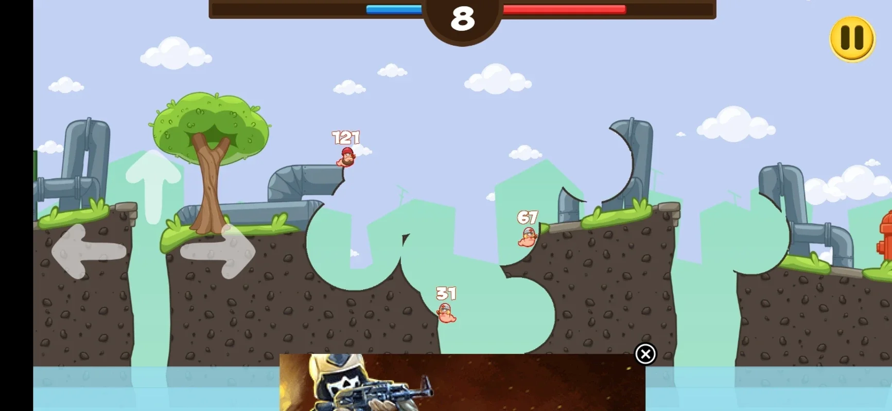 Worm Battle: Wormageddon for Android - Thrilling Worm Battles