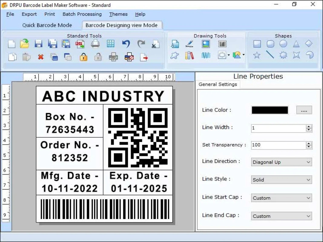 Standard Barcode Sticker Creator Program for Windows - Simplify Barcode Creation