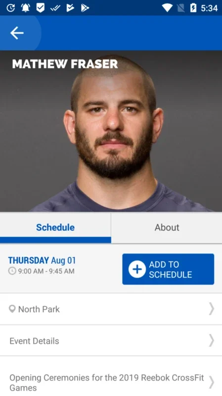 CrossFit Games Event Guide for Android - Stay Updated on CrossFit