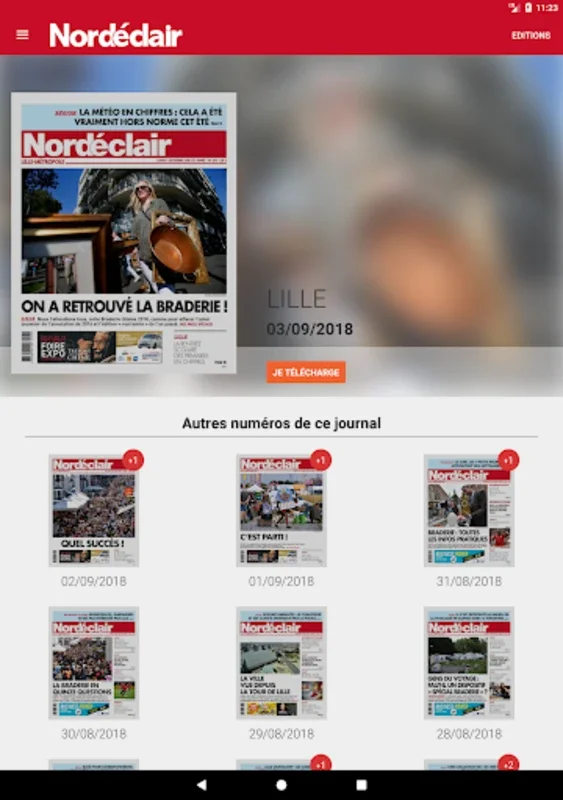 Nord Eclair : Actualités Lille for Android - Stay Informed