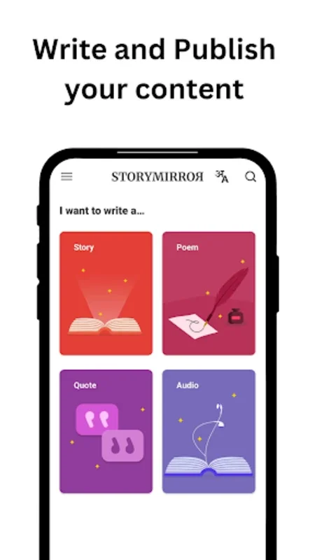 StoryMirror for Android - Discover and Share Literary Works