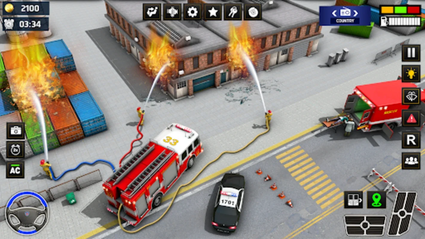 Rescue Fire Truck Simulator 3D for Android: Immersive Firefighting